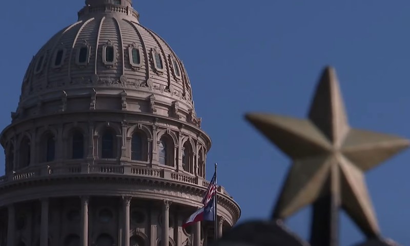 The Texas State Capitol building in Austin